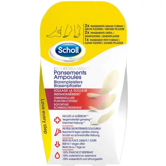 Scholl Pansements Mix Ampoules x 5
