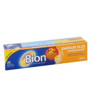 Bion Energie Plus Effervescents x 20