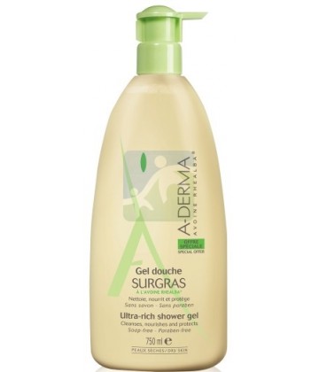 Aderma Gel Douche Surgras 750 ml