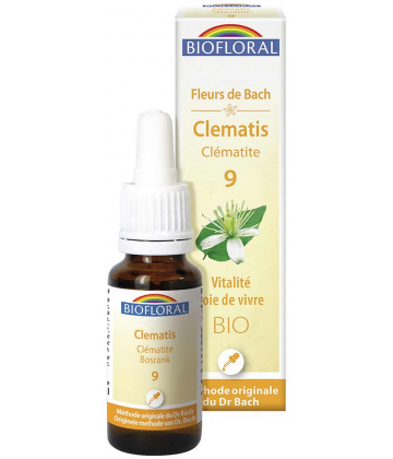 Biofloral Fleurs de Bach Clematis N°9 20 ml