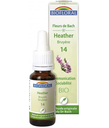 Biofloral Fleurs de Bach Heather N°14 20 ml