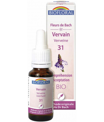 Biofloral Fleurs de Bach Vervain N°31 20 ml