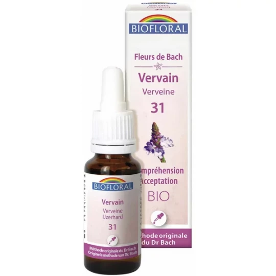 Biofloral Fleurs de Bach Vervain N°31 20 ml
