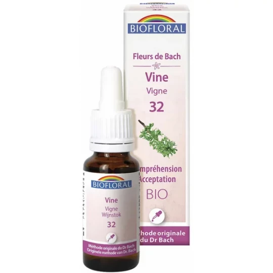 Biofloral Fleurs de Bach Vine N°32 20 ml