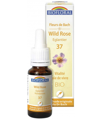 Biofloral Fleurs de Bach Wild Rose N°37 20 ml