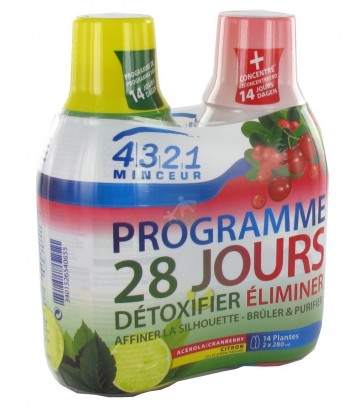 Arkopharma 4321 minceur 2 x 280 ml Goût Citron et goût Acerola/Cranberry
