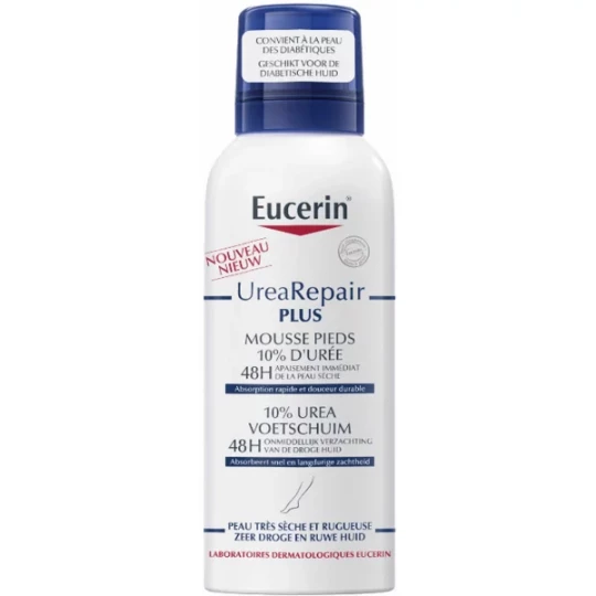 Eucerin UreaRepair Plus Mousse Pieds 10% d'Urée Spray 150 ml