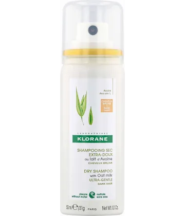 Klorane Shampooing Sec Extra-Doux au Lait d'Avoine Teinté 50 ml