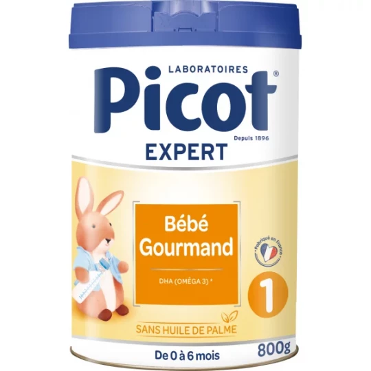 Picot Expert 1er Âge Bébé Gourmand 800 g