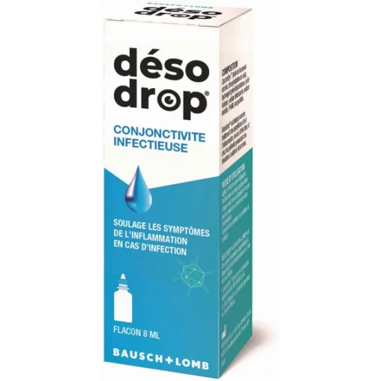 Desodrop Solution Ophtalmique 8 ml