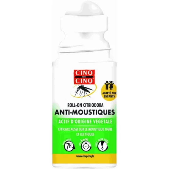 Cinq sur Cinq Natura Citriodora Roll on 50 ml