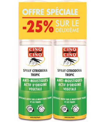 Cinq sur Cinq Natura Lotion Spray 2 x 100 ml