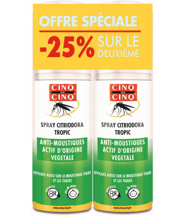 Cinq sur Cinq Natura Lotion Spray 2 x 100 ml