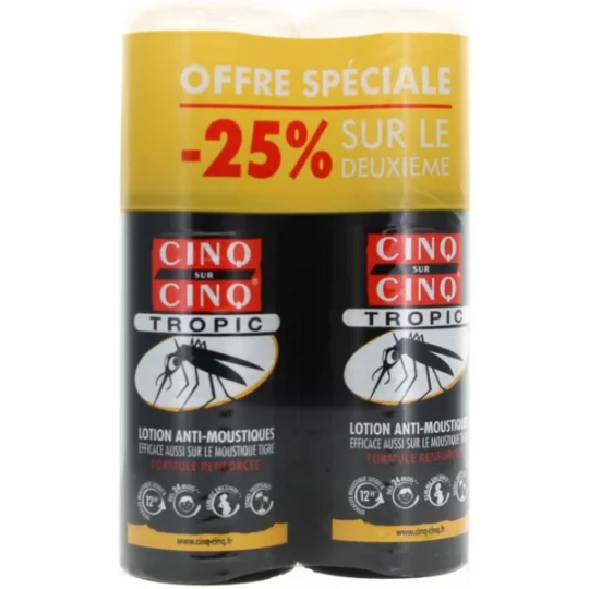 Cinq sur Cinq Spray Tropic 2 x 75 ml