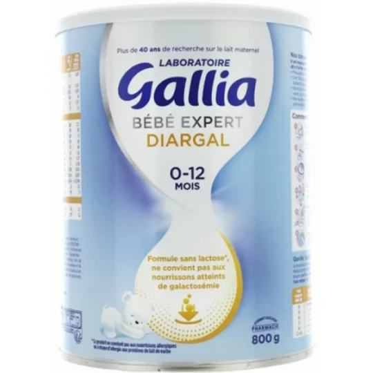 Gallia Bébé Expert Diargal 800 g
