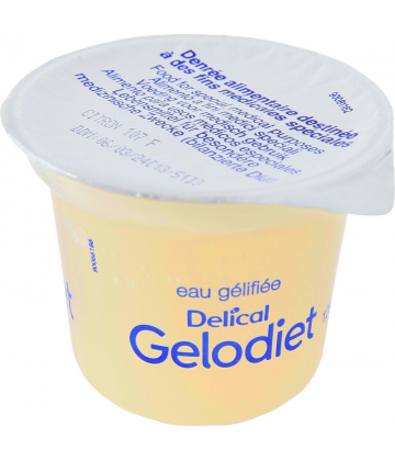 Delical Gelodiet Gelée Citron 120 g x 4