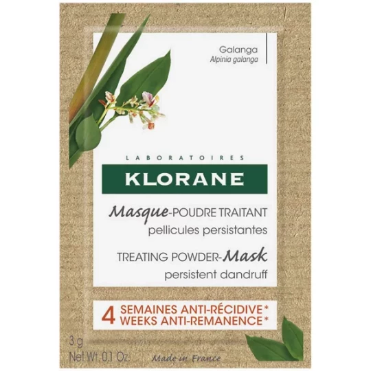 Klorane Masque-Poudre Traitant au Galanga x 8