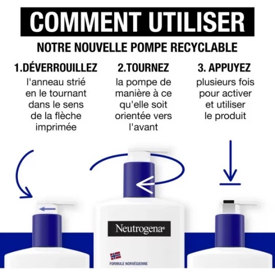 Neutrogena Hydratation Profonde Lait Enrichi En Huile 400 ml - image 5