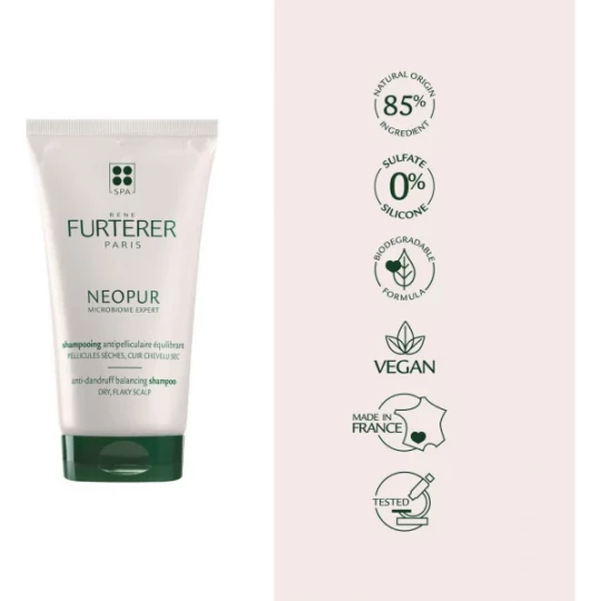 René Furterer Neopur Shampooing Antipelliculaire Cheveux Secs 150 ml - image 6