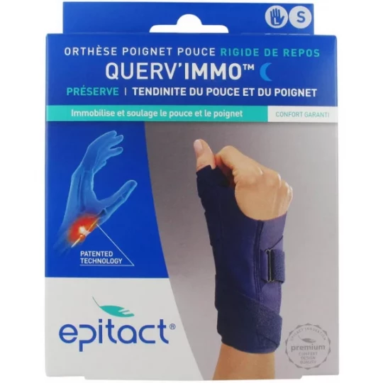 Epitact Querv'Immo Orthèse Poignet Pouce Rigide De Repos Nuit - image 1