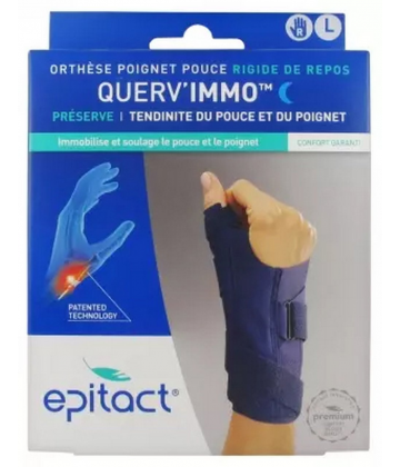 Epitact Querv'Immo Orthèse Poignet Pouce Rigide De Repos Nuit