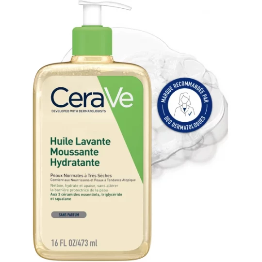 CeraVe Huile Lavante Moussante Hydratante