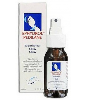 Sinclair Ephydrol Pedilane Déodorant Spray Pieds 60 ml