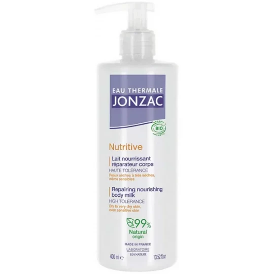 Eau Thermale Jonzac Lait Nourrissant Réparateur Corps 400 ml