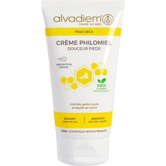 Alvadiem Crème Philomiel Douceur Pieds 150 ml