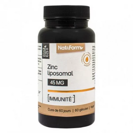 Nat&Form Zinc Liposomal x 60