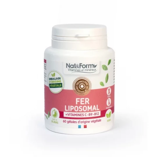 Nat&Form Fer Liposomal x 60