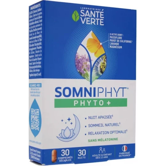 Santé Verte Somniphyt Nuit Calme Comprimés x 30