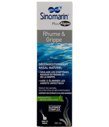 Sinomarin Spray Nasal Algue Rhume 100 ml