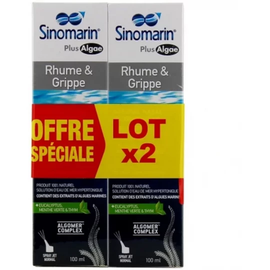Sinomarin Spray Nasal Algue Rhume 100 ml