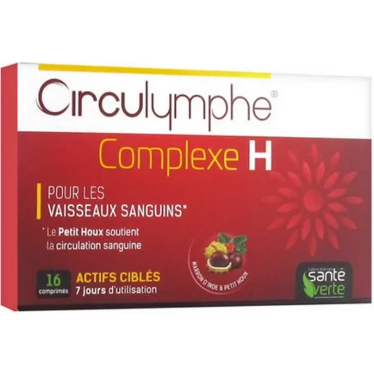 Santé Verte Circulymphe Complexe H Comprimés x 16