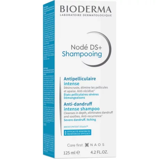 Bioderma Nodé DS+ Shampooing Antipelliculaire Intense 125 ml
