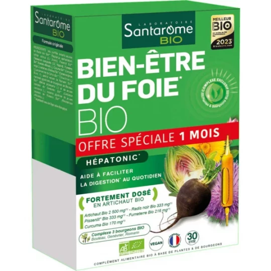 Santarome Bien-Être du Foie Bio x 20