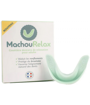 MachouRelax Gouttière Dentaire Adulte Menthe