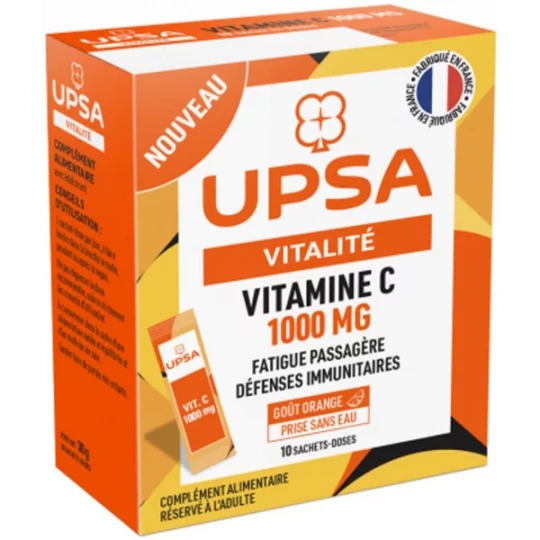 UPSA Vitalité Vitamine C 1000 mg Sticks x 10