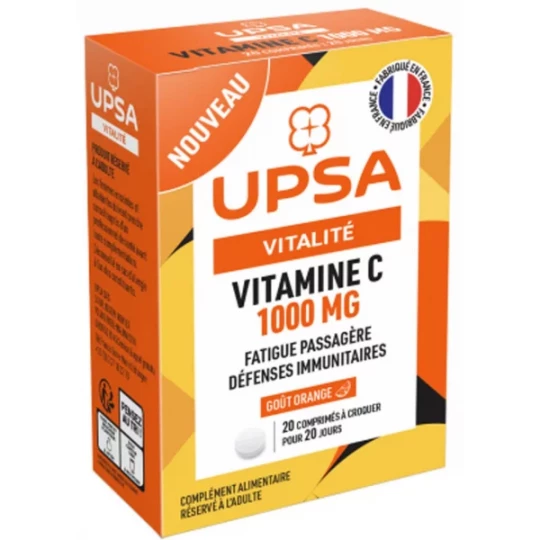 UPSA Vitalité Vitamine C 1000 mg Comprimés à Croquer - image 2