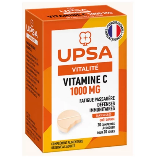 UPSA Vitalité Vitamine C 1000 mg Comprimés à Croquer - image 3