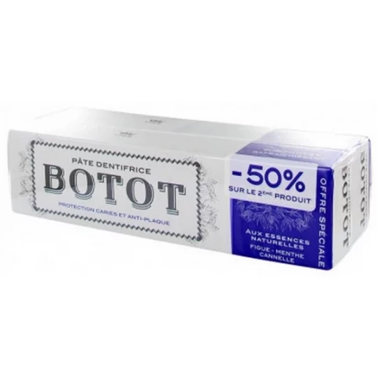 Botot Pâte Dentifrice Figue Menthe Cannelle