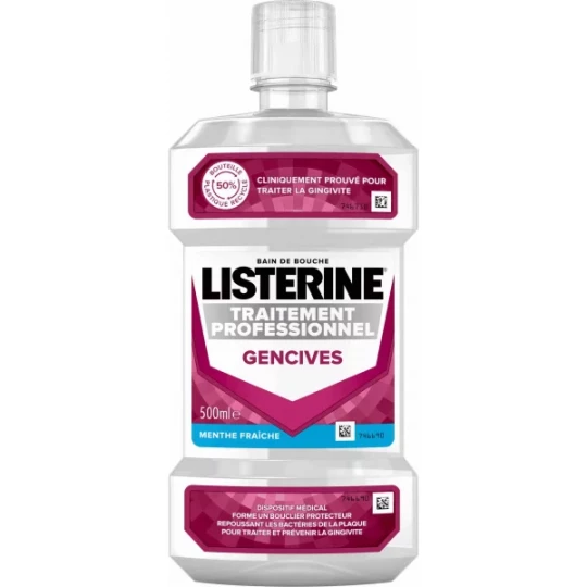 Listerine Traitement Professionnel Gencives 500 ml
