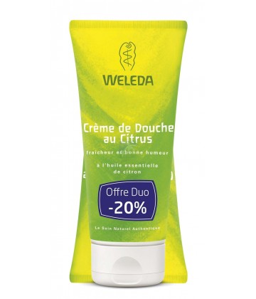 Weleda Crème de Douche au Citrus 2 x 200 ml