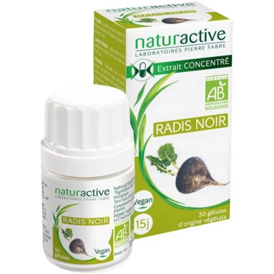 Naturactive Radis Noir Bio x 30
