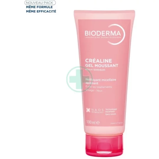 Bioderma Créaline Gel Moussant 100 ml