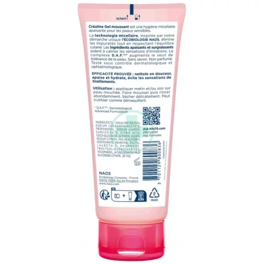 Bioderma Créaline Gel Moussant 100 ml - image 2