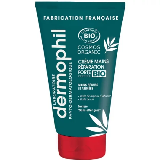 Melisana Dermophil Crème Mains Réparation Forte Bio 75 ml