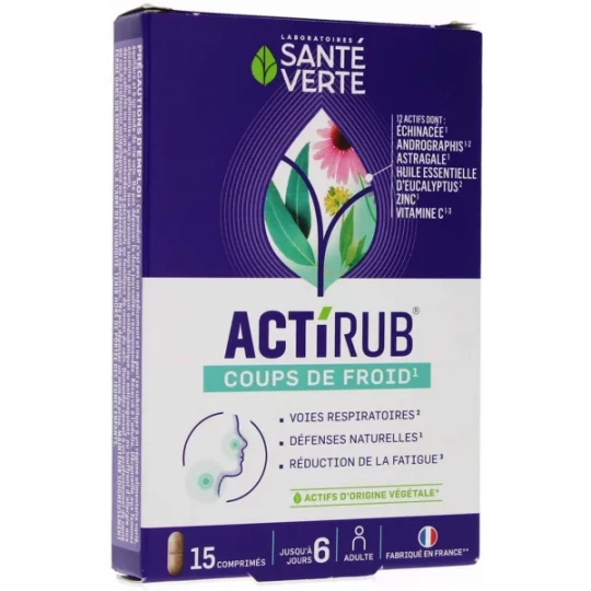 Santé Verte Actirub x 15