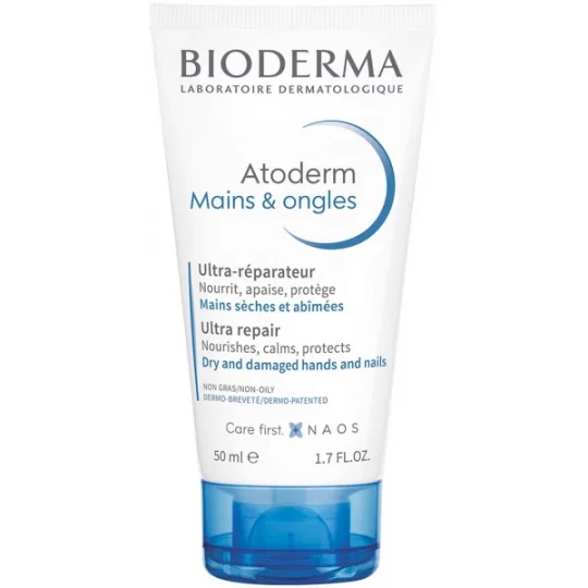 Bioderma Atoderm Crème Mains & Ongles 50 ml